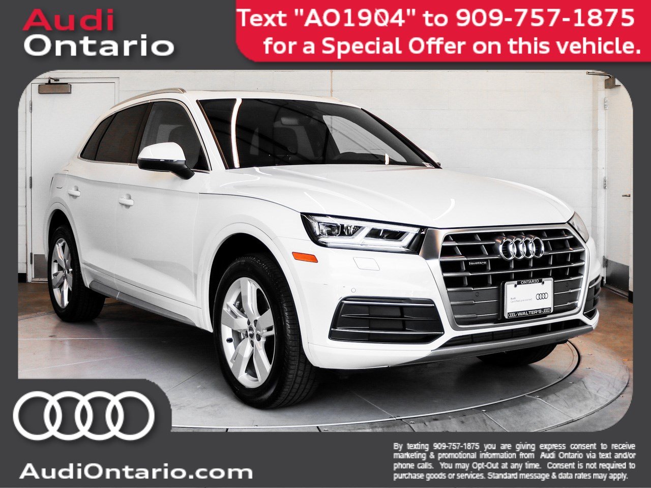 Certified Pre Owned 2019 Audi Q5 Premium Plus With Navigation Awd